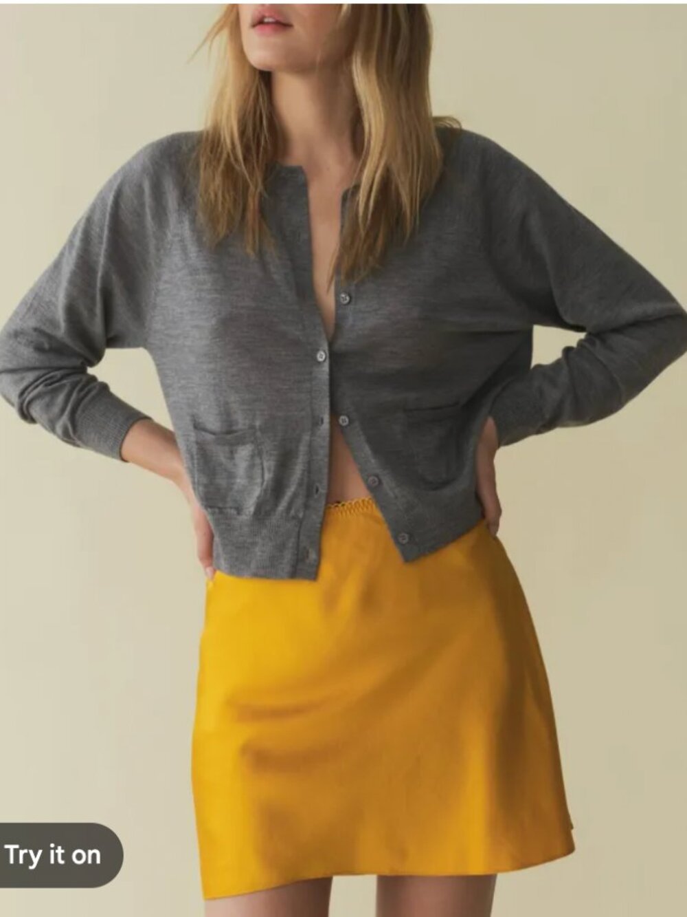 Doen Giulietta Skirt in Goldenrod